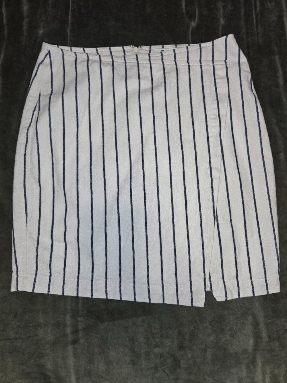 Madewell Faux Wrap Mini Skirt